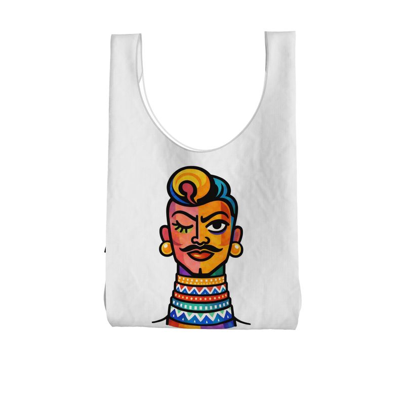 Proud Portraits: Ndebele | Parachute Shopping Bag