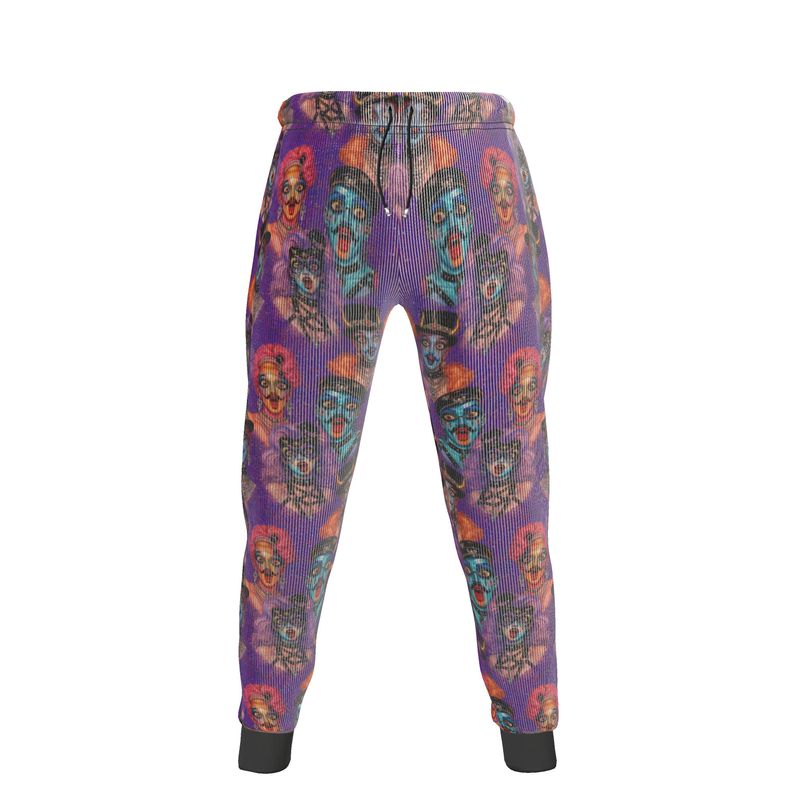 NQ Universe Pattern: Icons on Acid | Jogging Bottoms