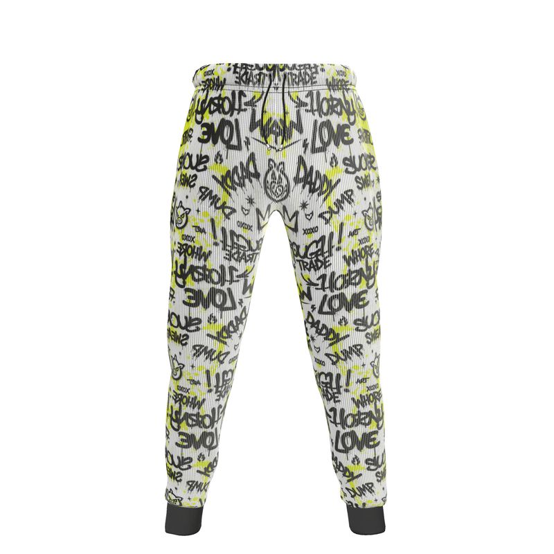 NQ Universe Pattern: Queer Graffiti | Jogging Bottoms