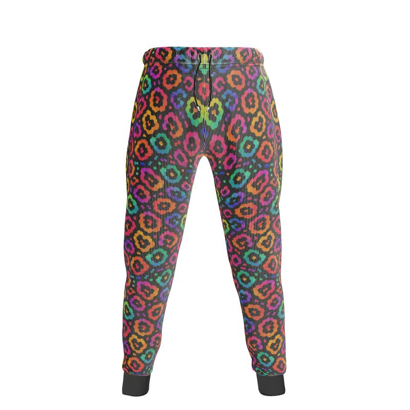 NQ Universe Pattern: Spectrum Leopard | Jogging Bottoms