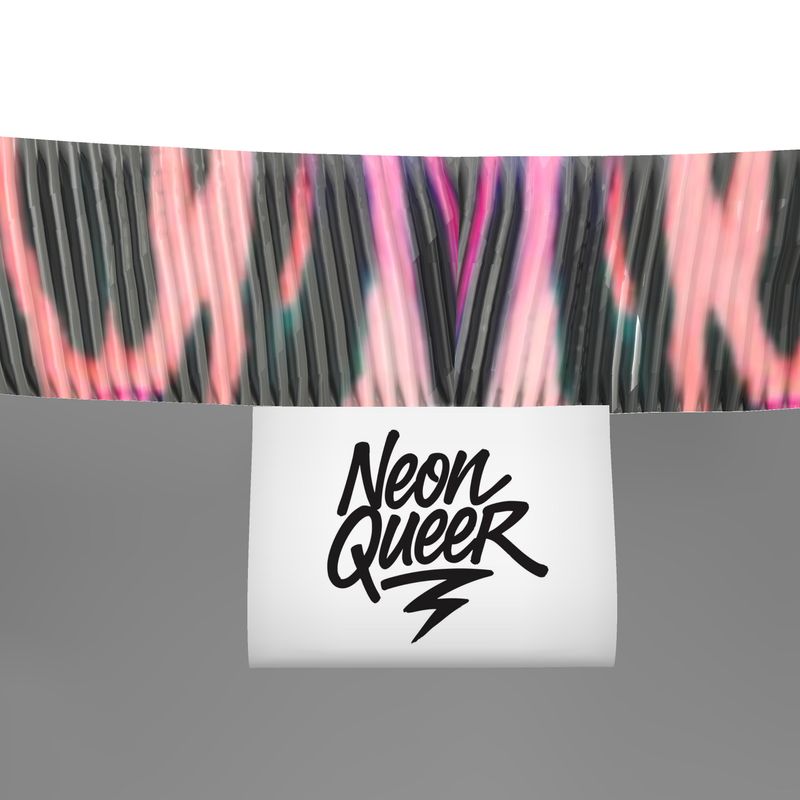 NQ Universe Pattern: Hyperpop Leopard | Jogging Bottoms