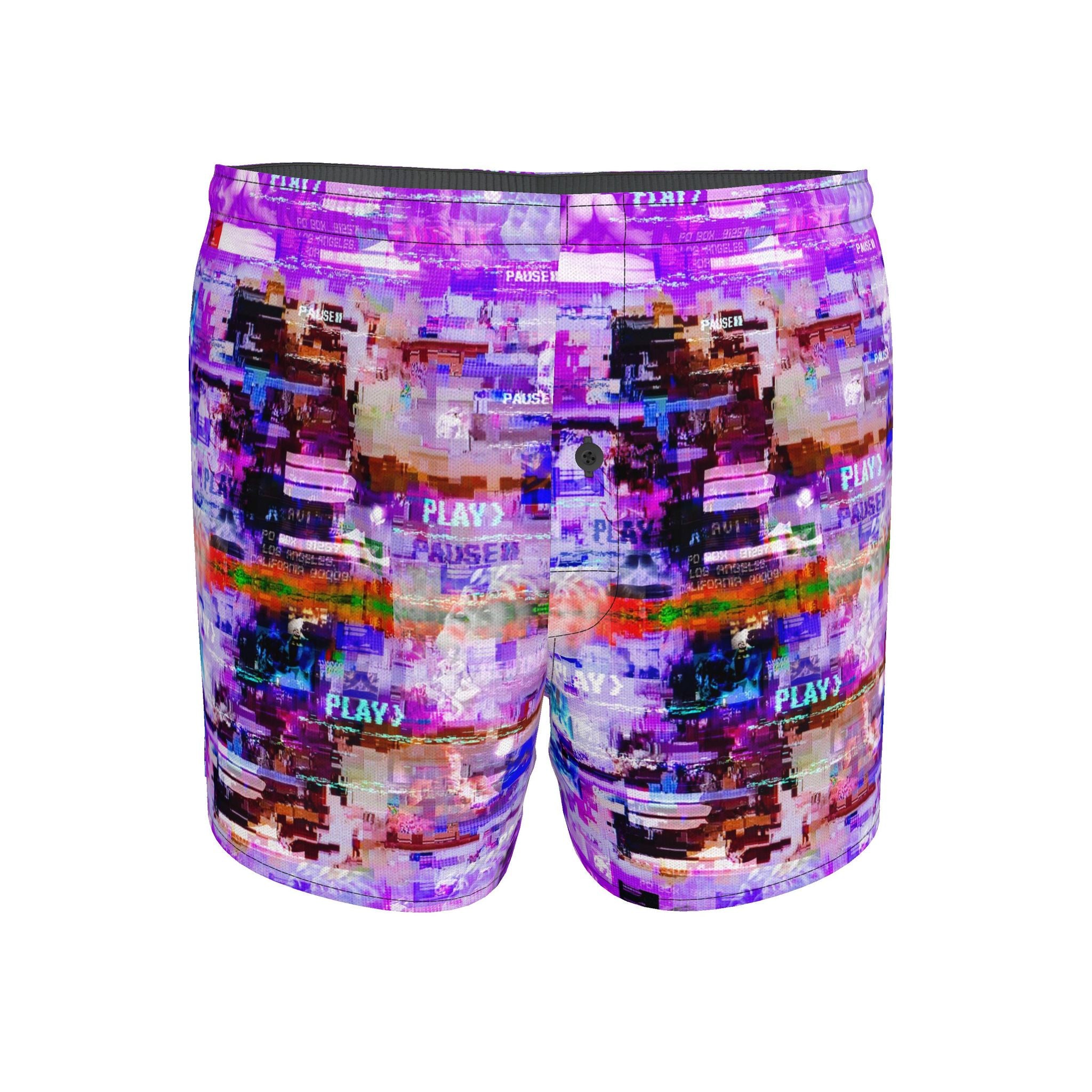 Boxer Shorts | NQ Universe Pattern: 80s Digi Porn