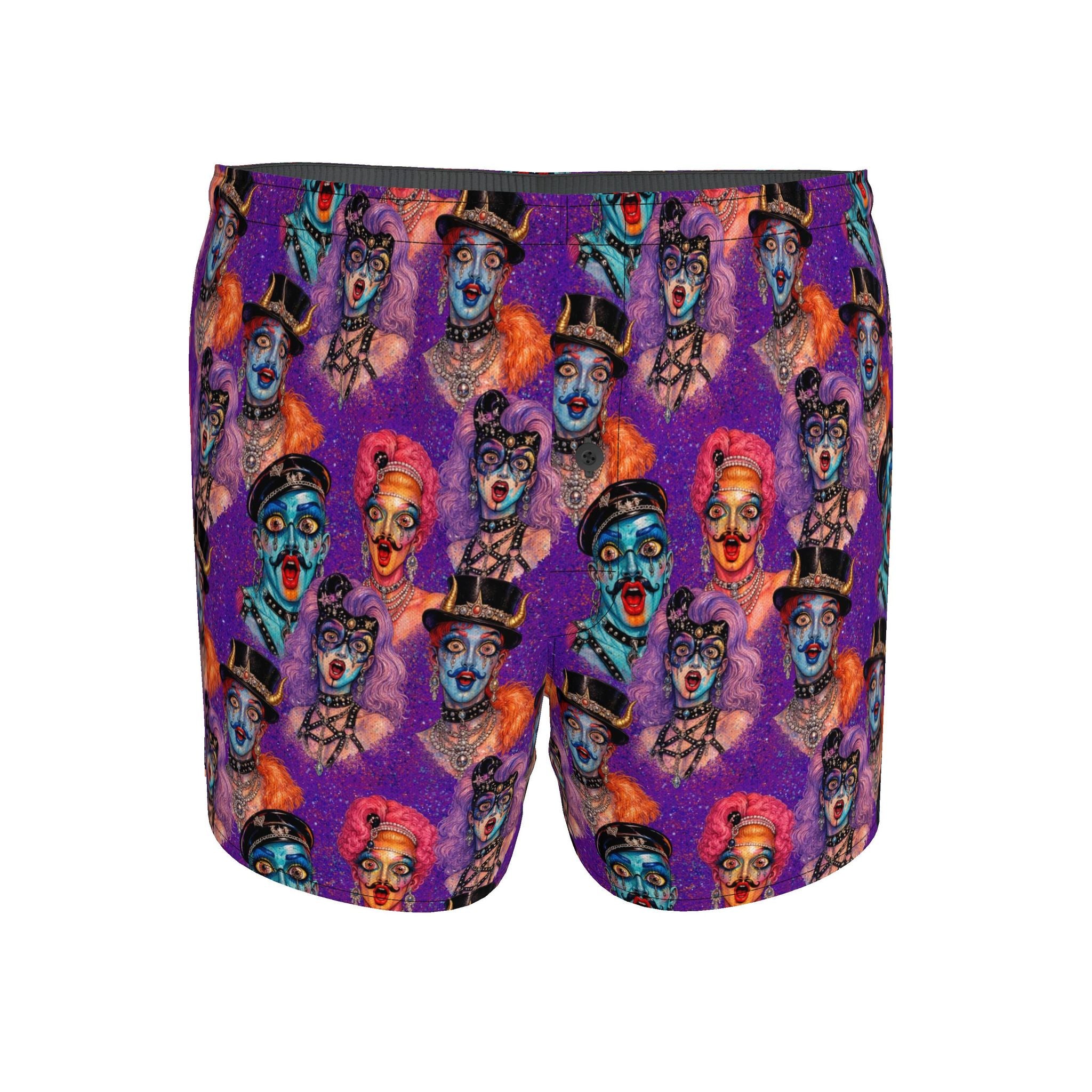 Boxer Shorts | NQ Universe Pattern: Icons on Acid