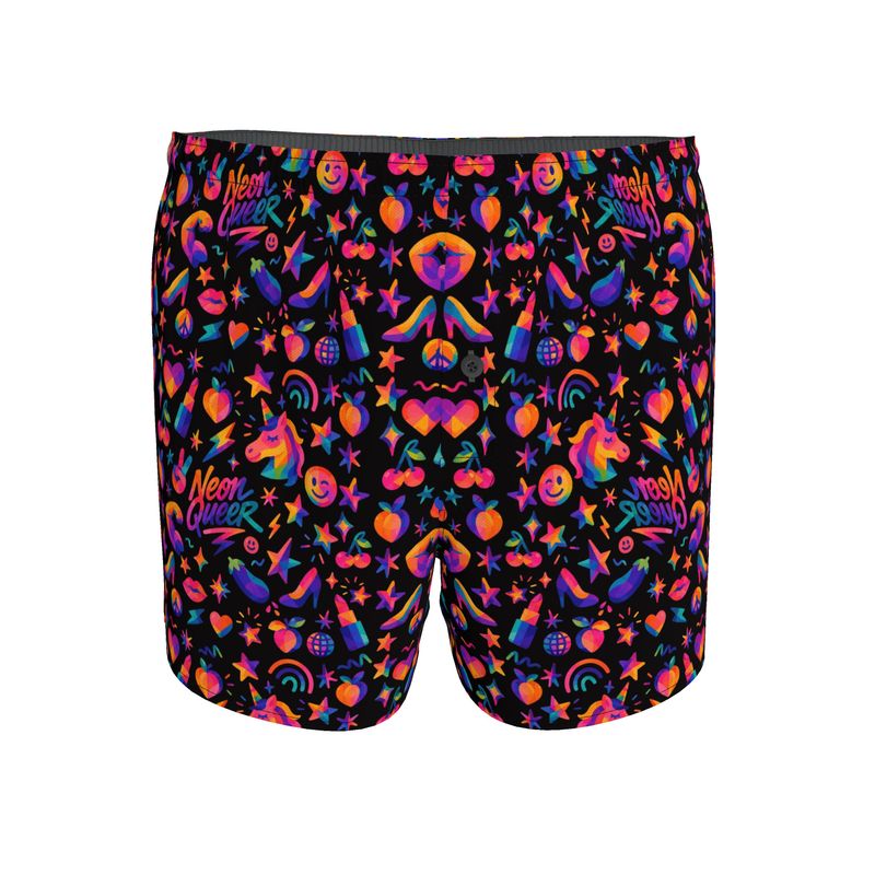 NQ Universe Pattern: Queer Graffiti | Boxer Shorts