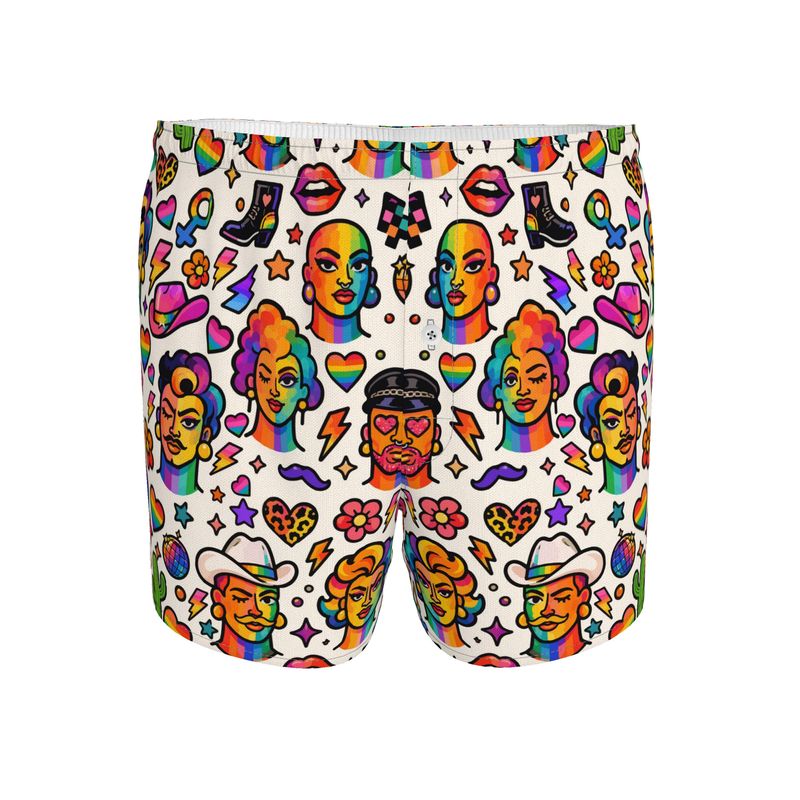 NQ Universe Pattern: Proud Portraits | Boxer Shorts