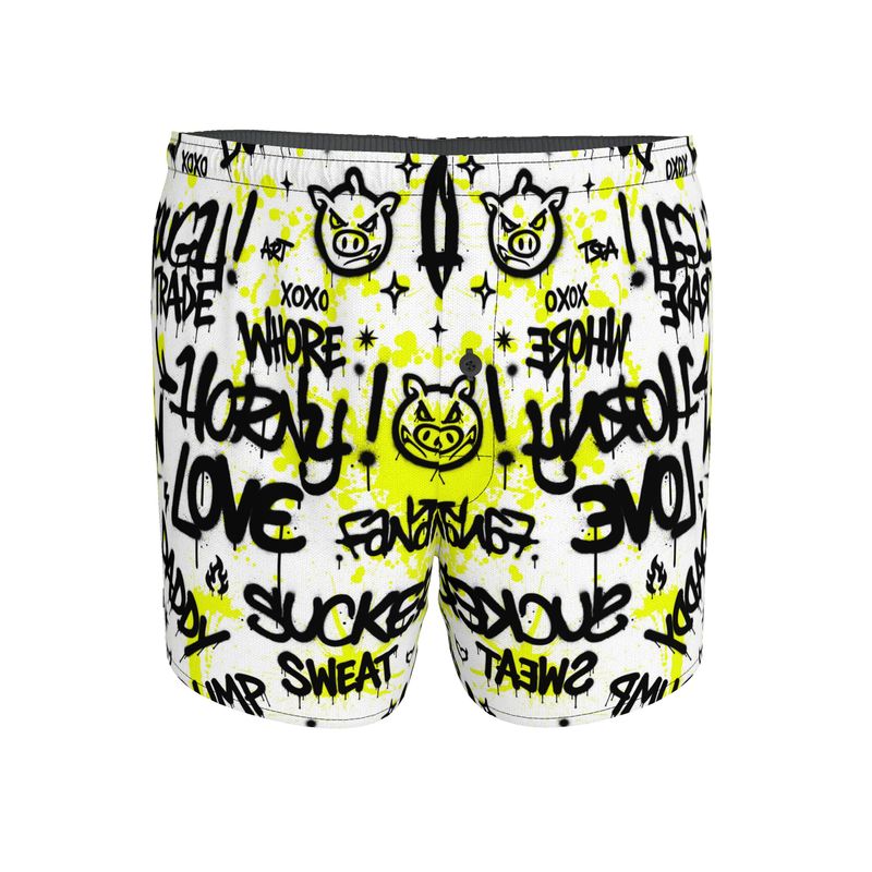 NQ Universe Pattern: Queer Graffiti | Boxer Shorts