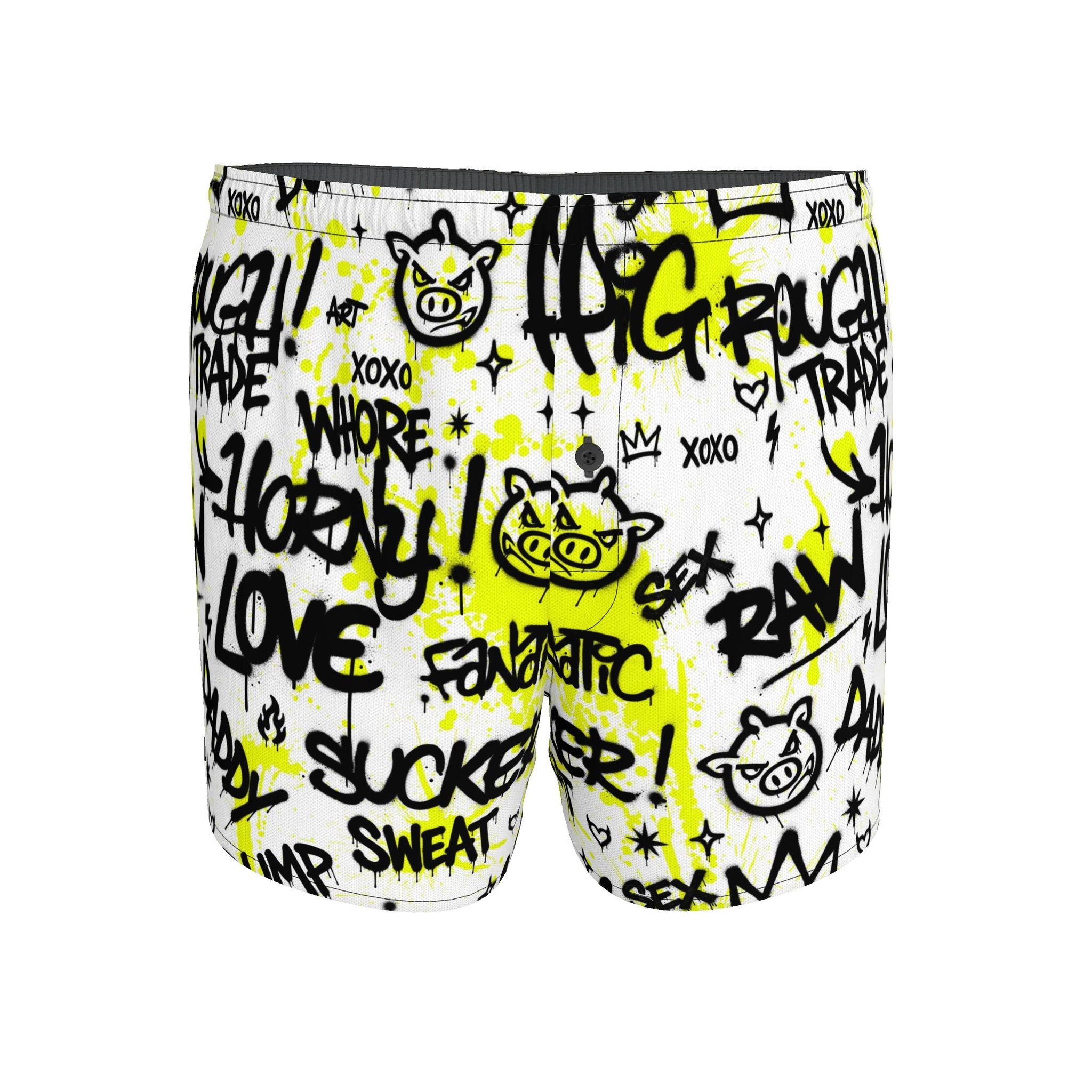 Boxer Shorts | NQ Universe Pattern: Queer Graffiti