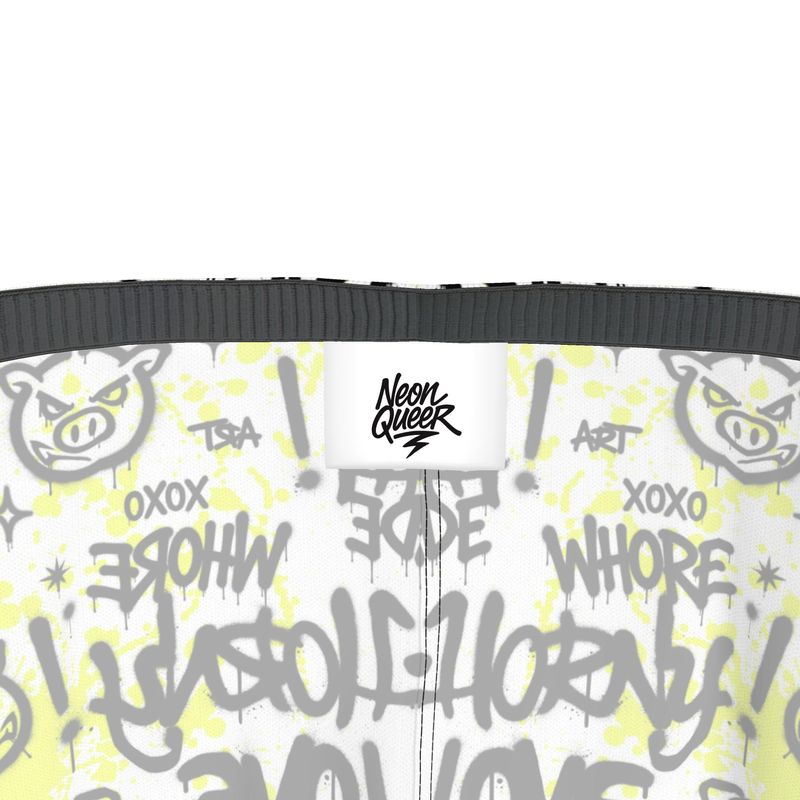 NQ Universe Pattern: Queer Graffiti | Boxer Shorts