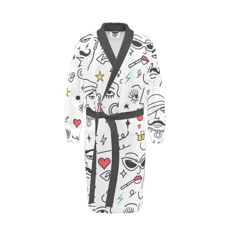 NQ Universe Pattern: Faggy Queens | Dressing Gown