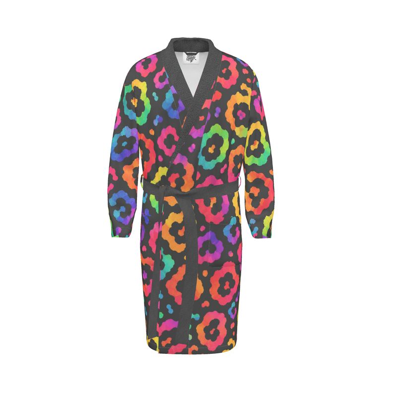 NQ Universe Pattern: Spectrum Leopard | Dressing Gown