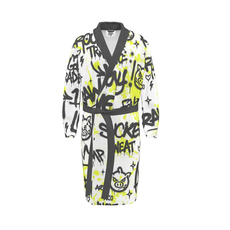 NQ Universe Pattern: Queer Graffiti | Dressing Gown