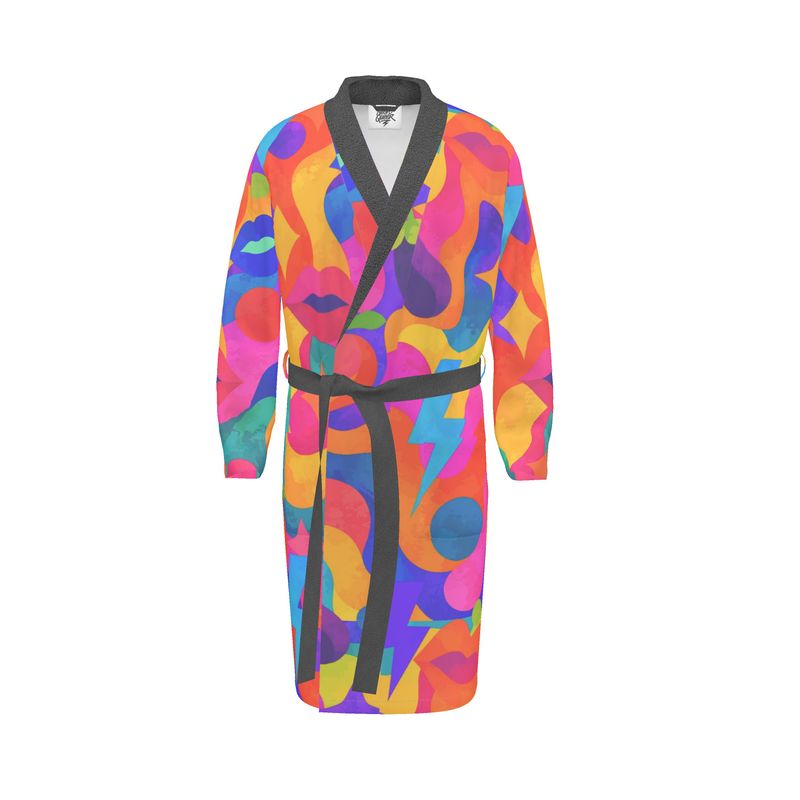 NQ Universe Pattern: Pop Psychedelic | Dressing Gown