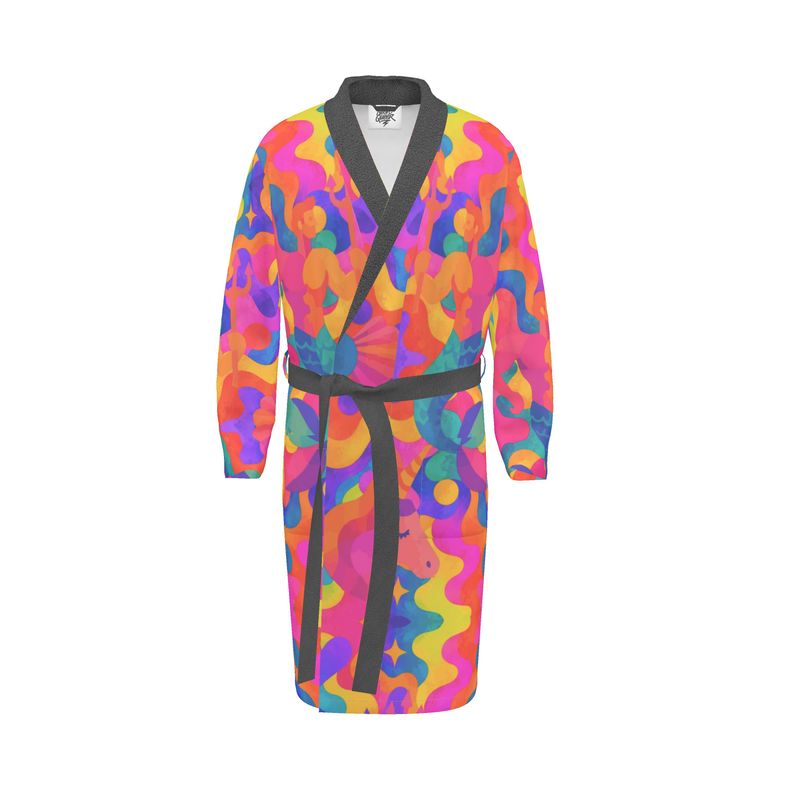 NQ Universe Pattern: Atlantis Utopia | Dressing Gown