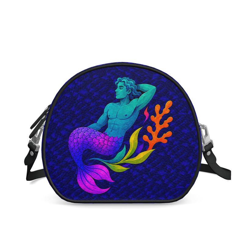 Gaylantis: Merman's Desire | Round Shoulder Bag
