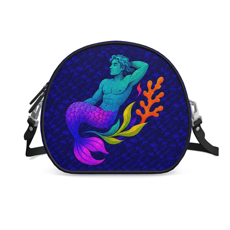 Gaylantis: Merman's Desire | Round Shoulder Bag