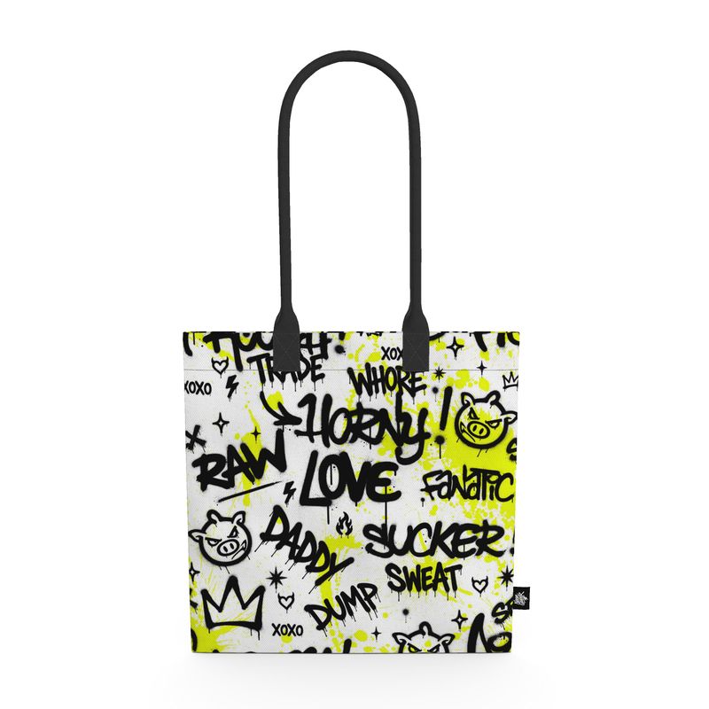 NQ Universe Pattern: Queer Graffiti | Tote Bag