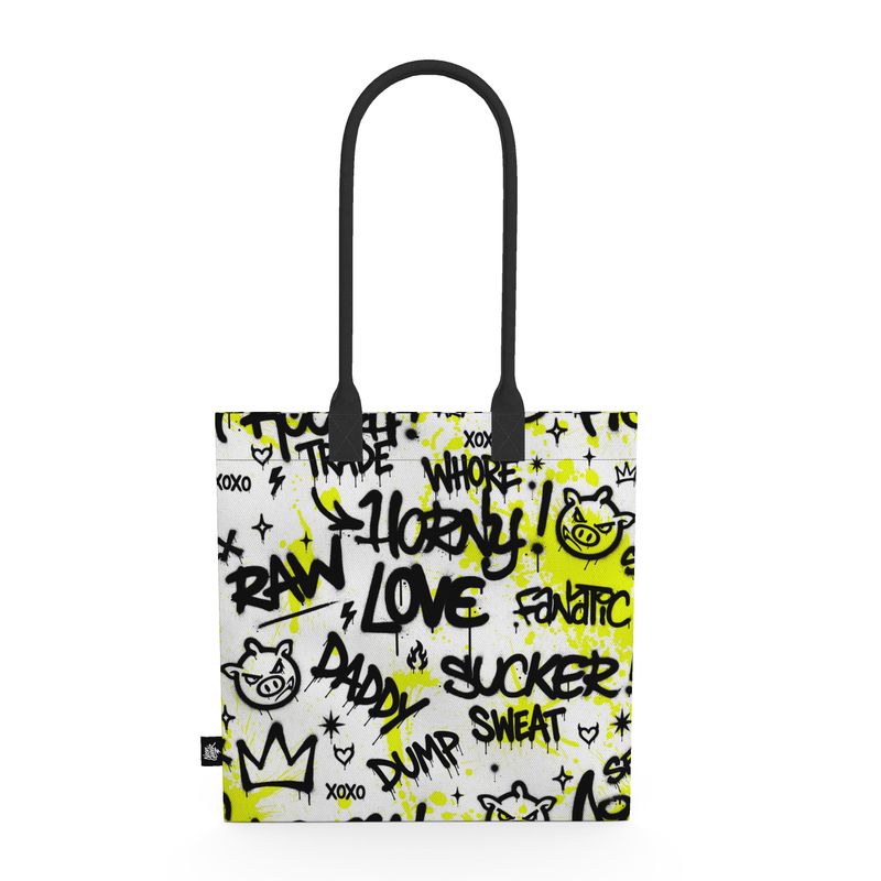 NQ Universe Pattern: Queer Graffiti | Tote Bag