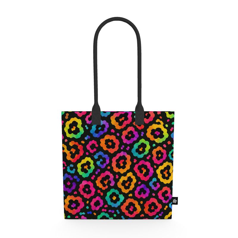 NQ Universe Pattern: Spectrum Leopard | Tote Bag
