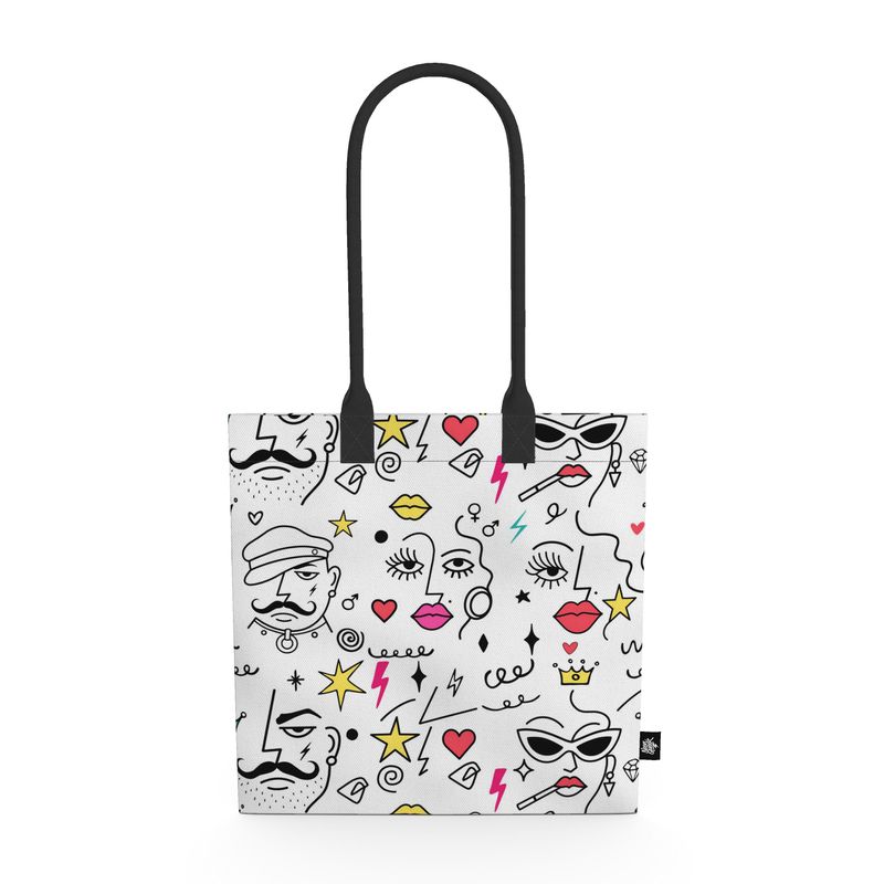 NQ Universe Pattern: Faggy Queens | Tote Bag