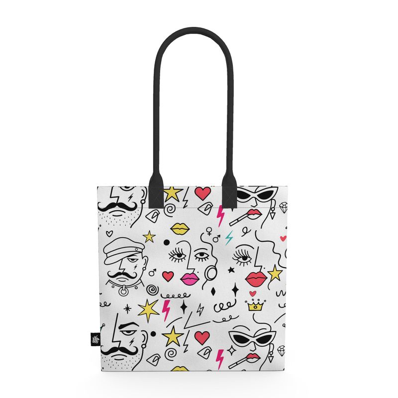 NQ Universe Pattern: Faggy Queens | Tote Bag