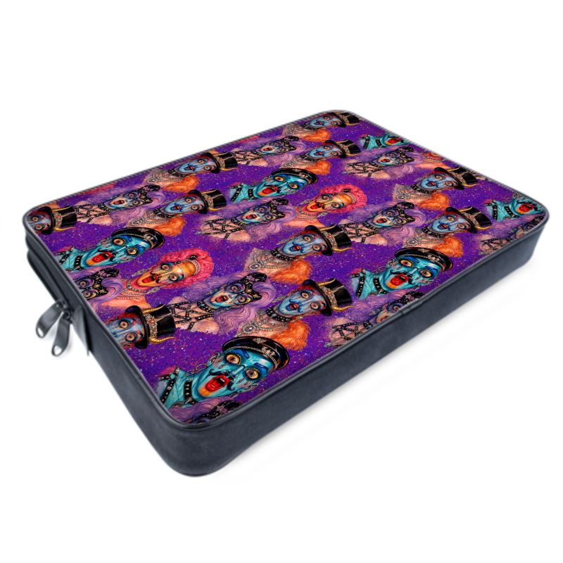 NQ Universe Pattern: Icons on Acid | Laptop Bags