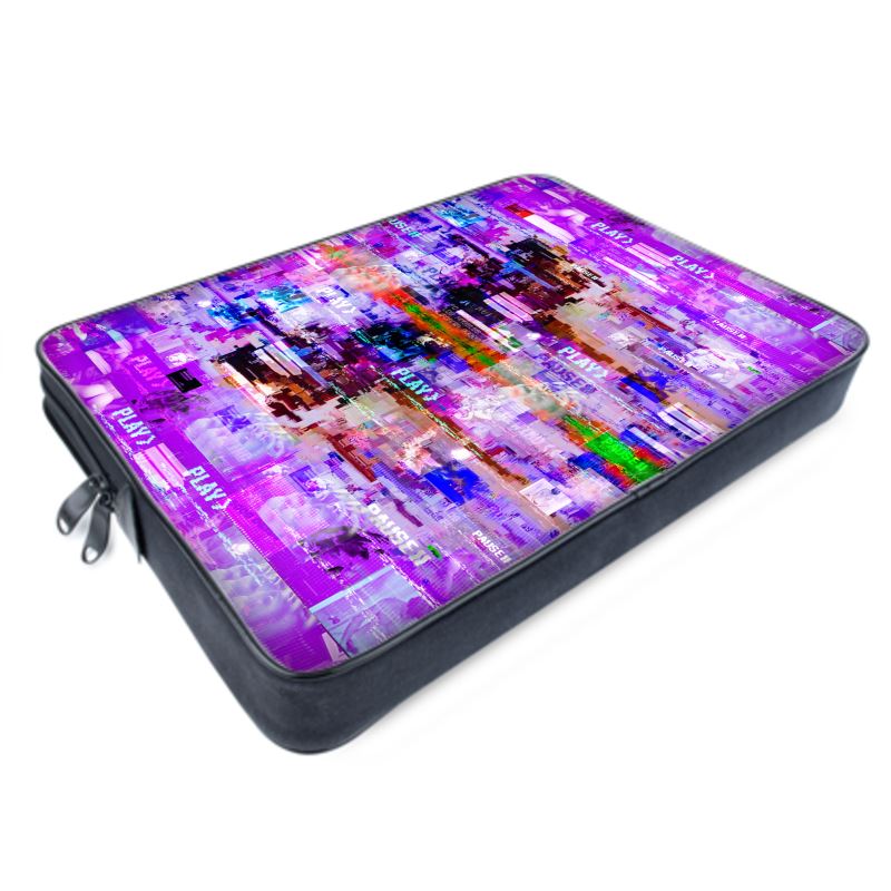 NQ Universe Pattern: 80s Digi Porn | Laptop Bags