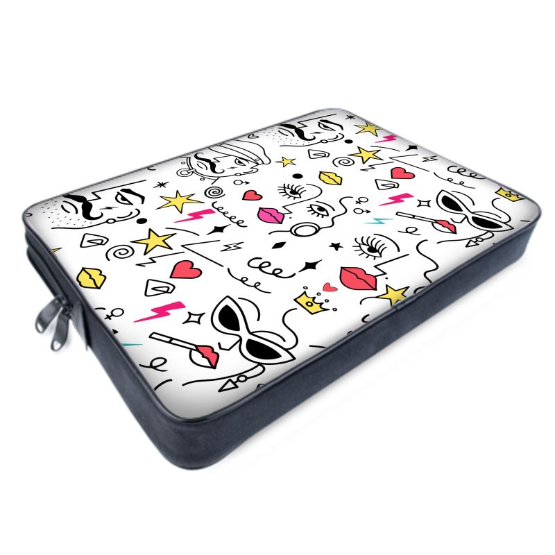 NQ Universe Pattern: Faggy Queens | Laptop Bags