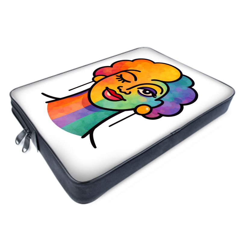 Proud Portraits: Femme Winker | Laptop Bags