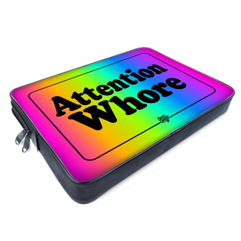 Queer Quotes: Attention Wh*re | Laptop Bags
