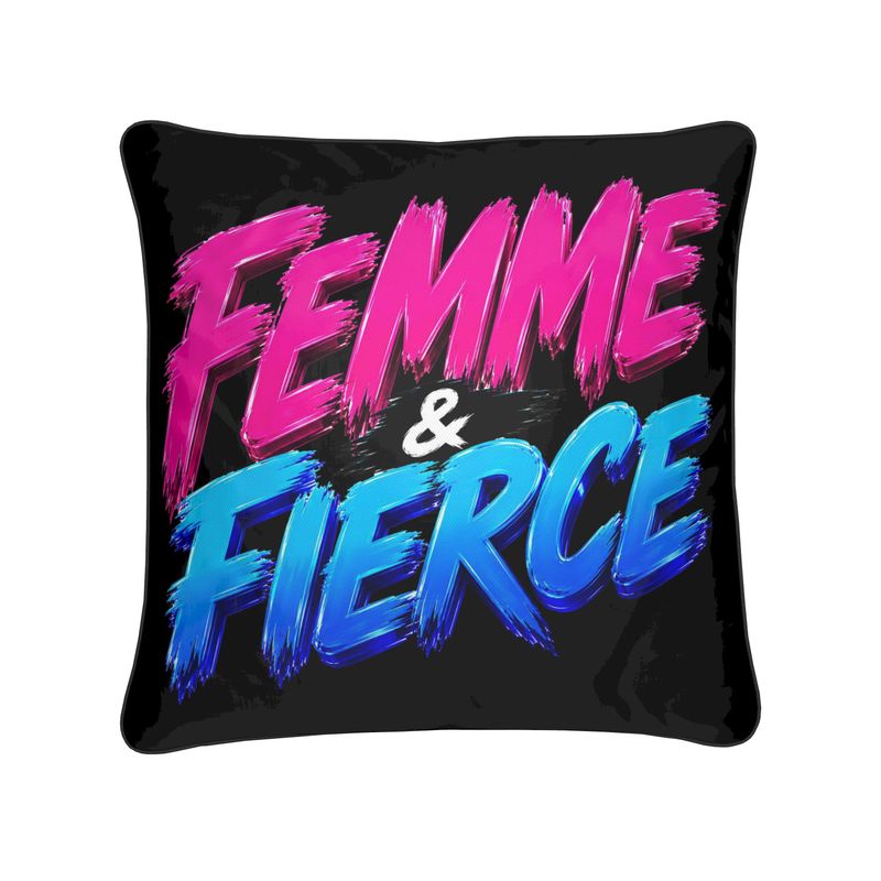 80s Anarchy: Femme & Fierce | Cushion