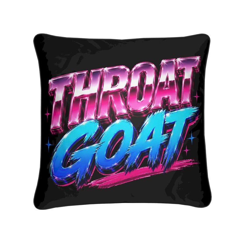 80s Anarchy: Throat Goat | Cushion