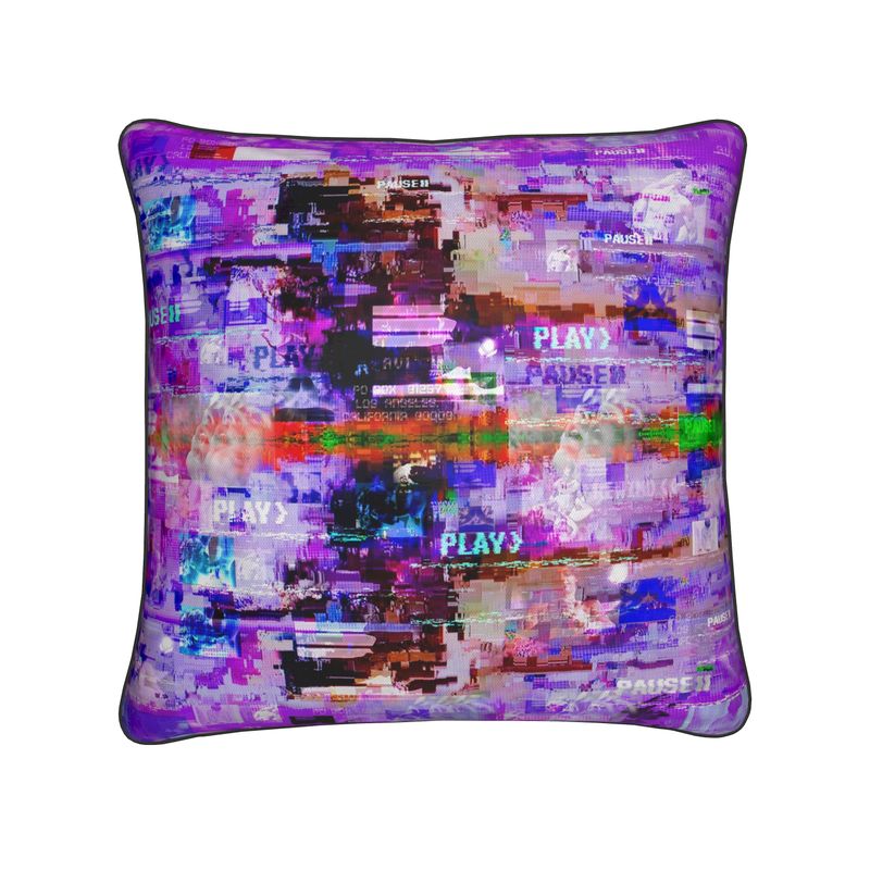 NQ Universe Pattern: 80s Digi Porn | Cushion