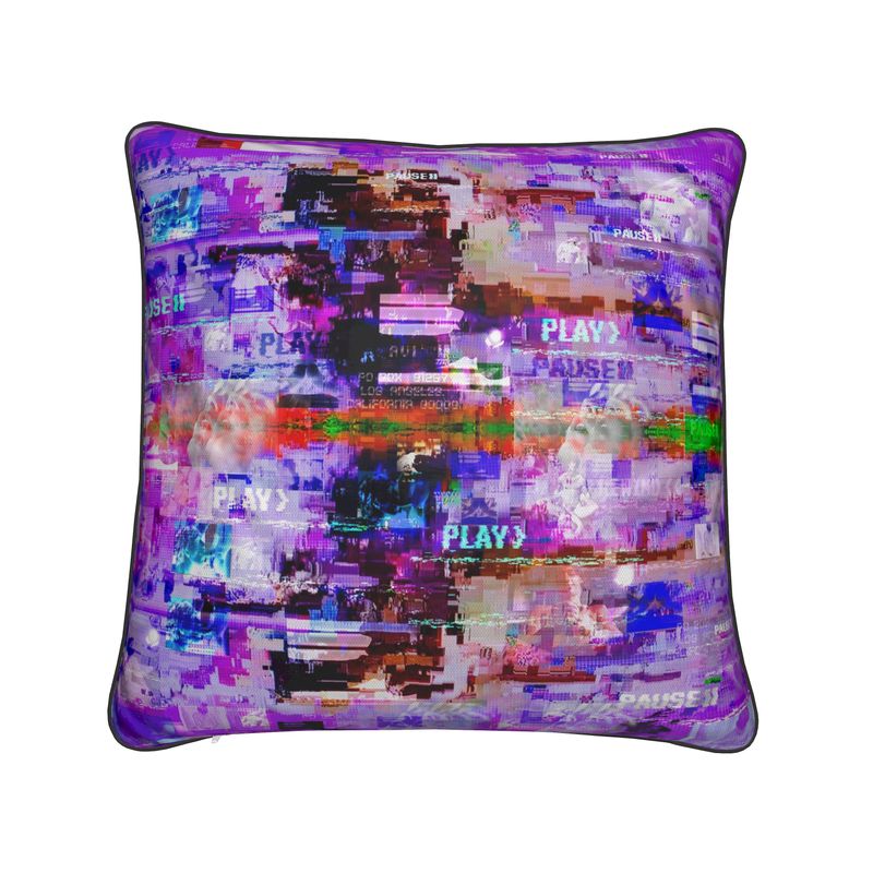 NQ Universe Pattern: 80s Digi Porn | Cushion