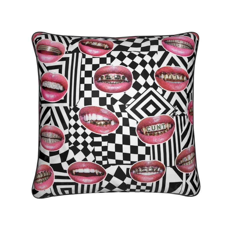 NQ Universe Pattern: Mouth F*ck | Cushion