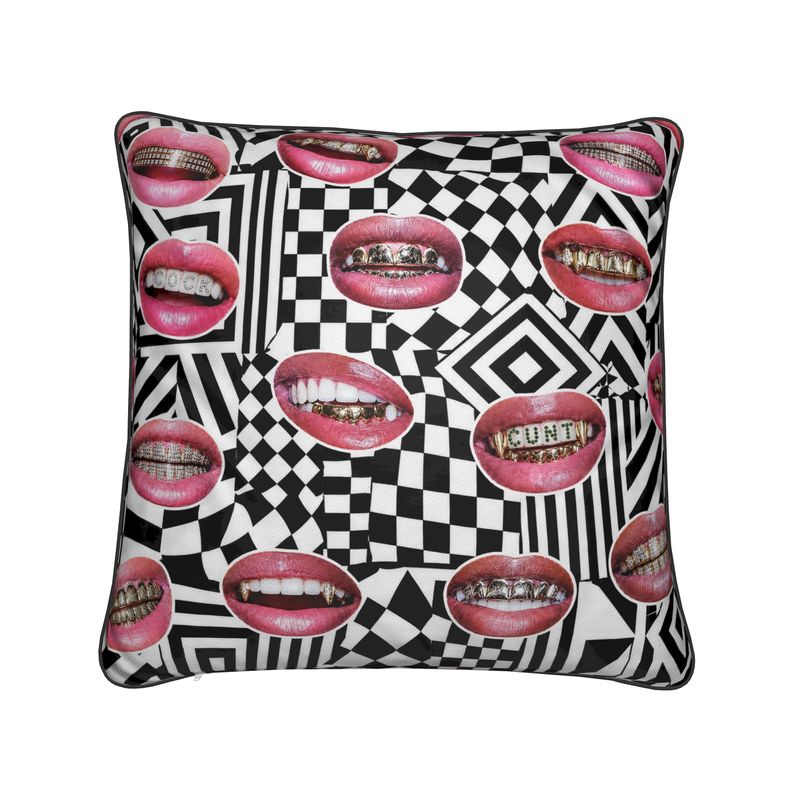 NQ Universe Pattern: Mouth F*ck | Cushion