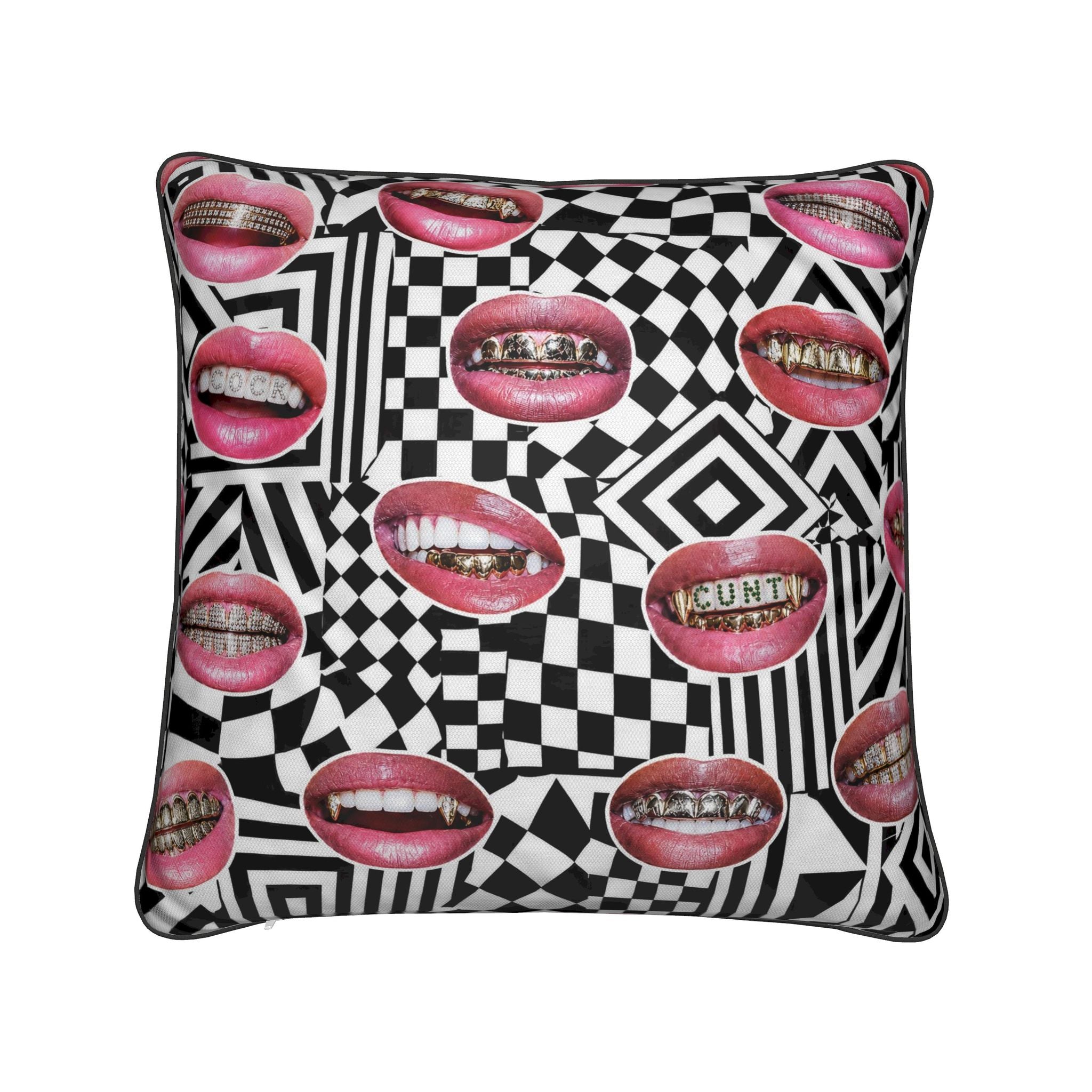 NQ Universe Pattern: Mouth F*ck | Cushion