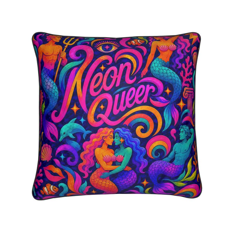 NQ Universe Pattern: Gaylantis | Cushion