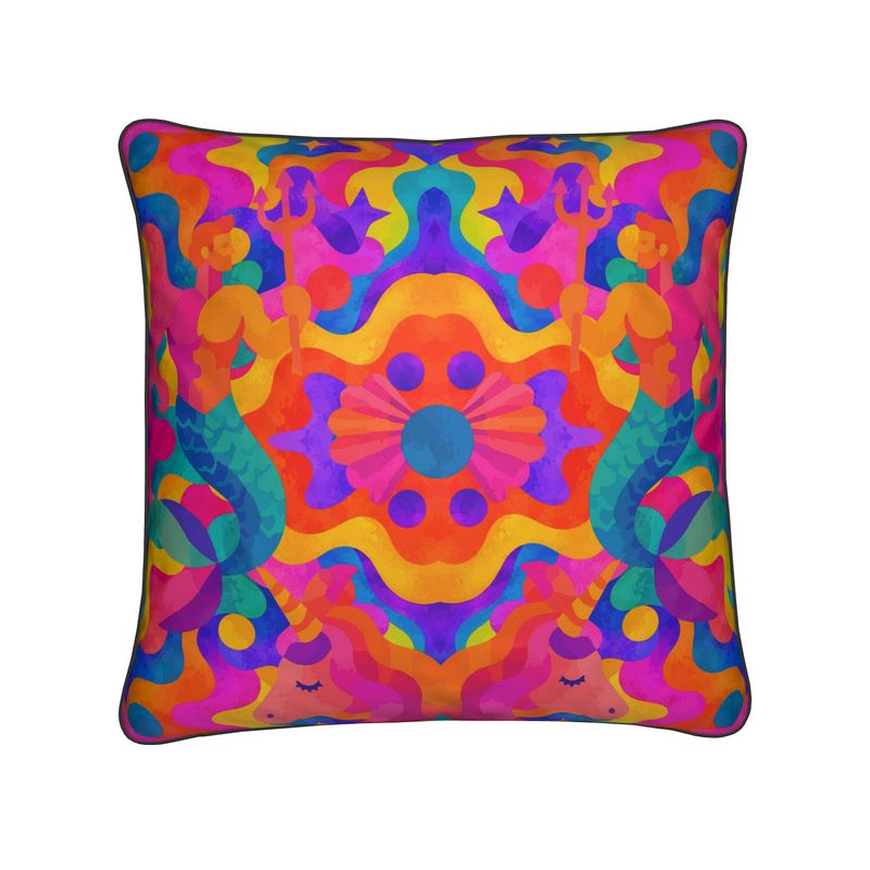 NQ Universe Pattern: Atlantis Utopia | Cushion