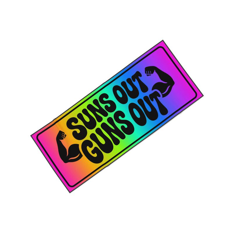 Queer Quotes: Suns Out Guns Out | Beach Towel