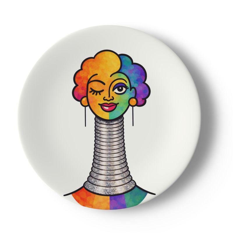 Proud Portraits: Kayan | China Plates