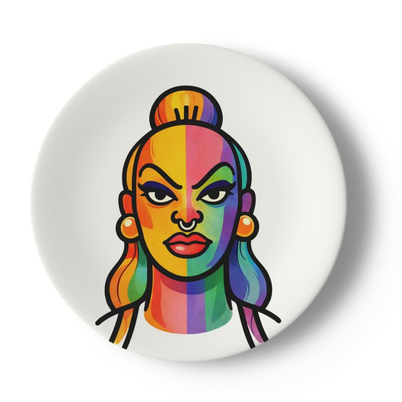 Proud Portraits: Club Kid | China Plates