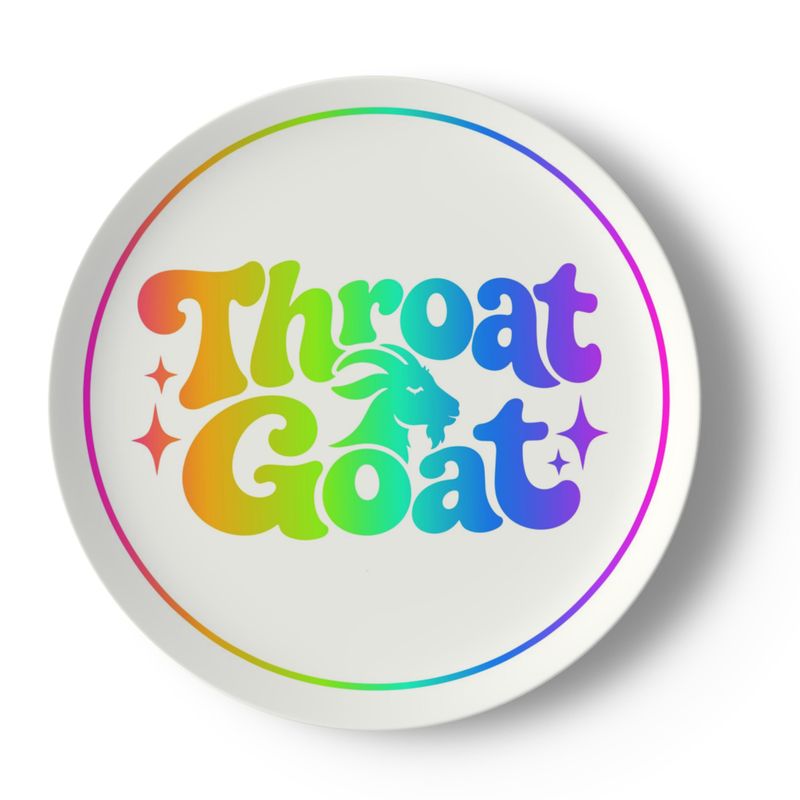 Queer Quotes: Throat Goat | China Plates