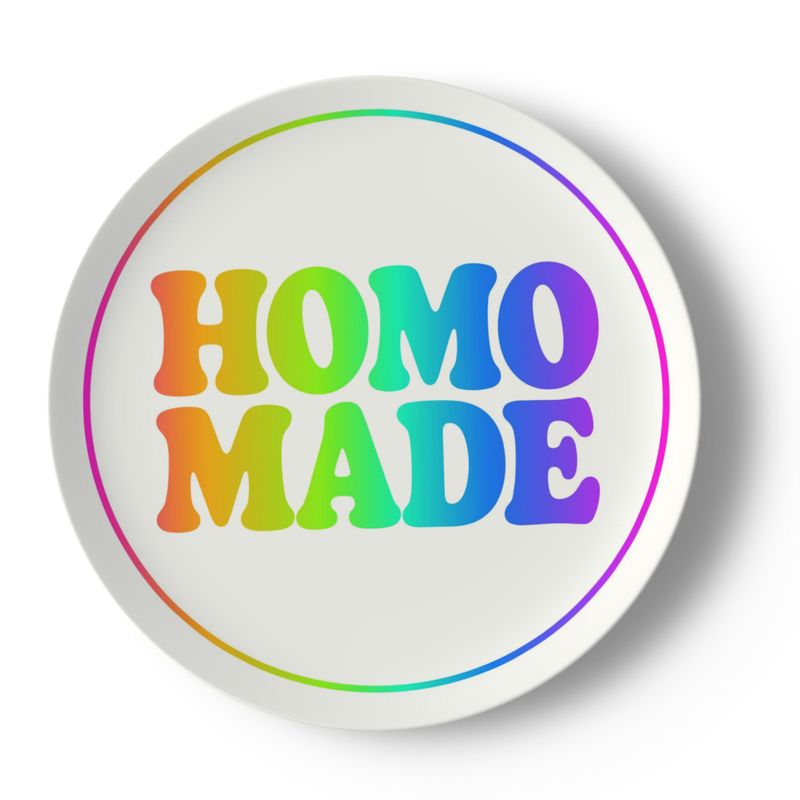 Queer Quotes: Homo Made | China Plates