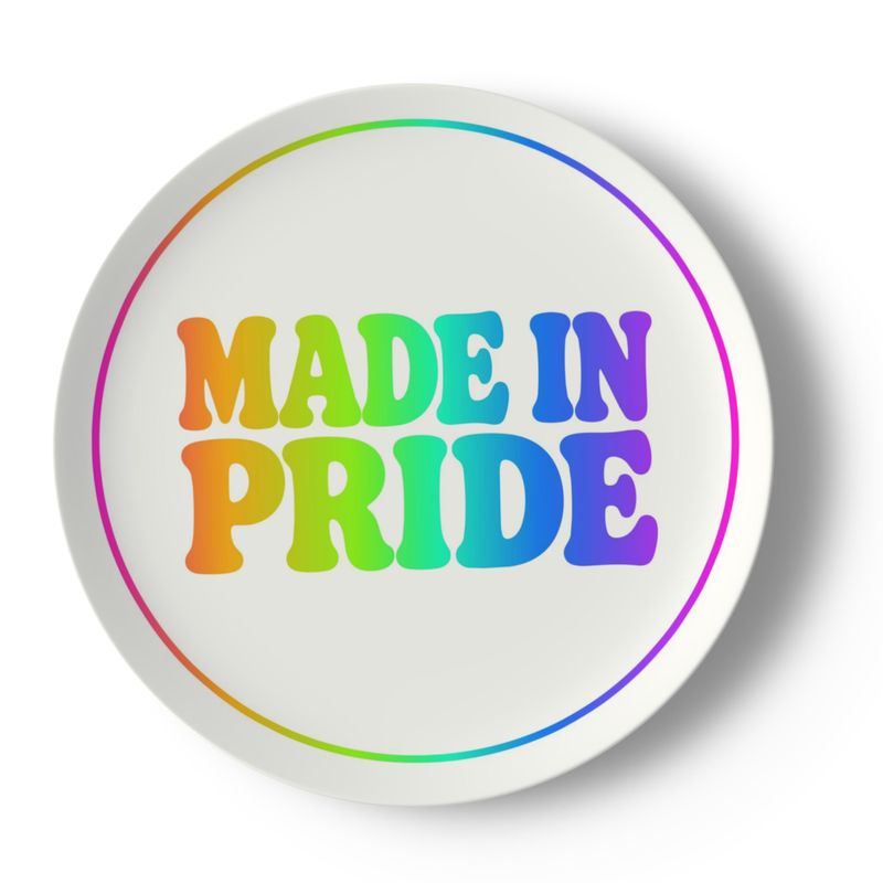 Queer Quotes: Made in Pride | China Plates