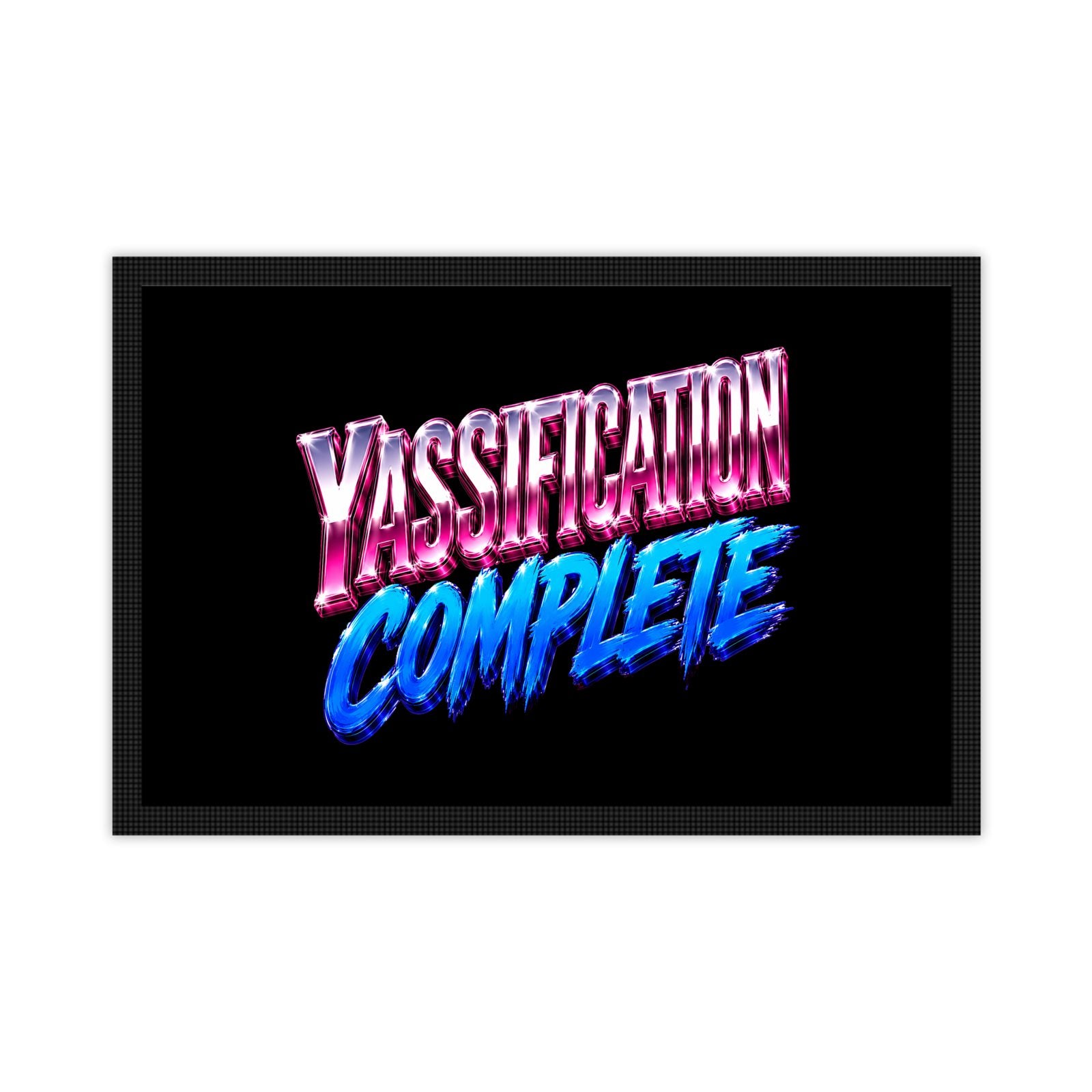 80s Anarchy: Yassification Complete | Door Mats