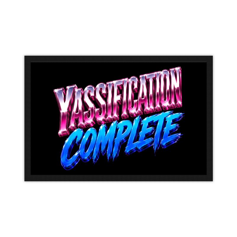80s Anarchy: Yassification Complete | Door Mats