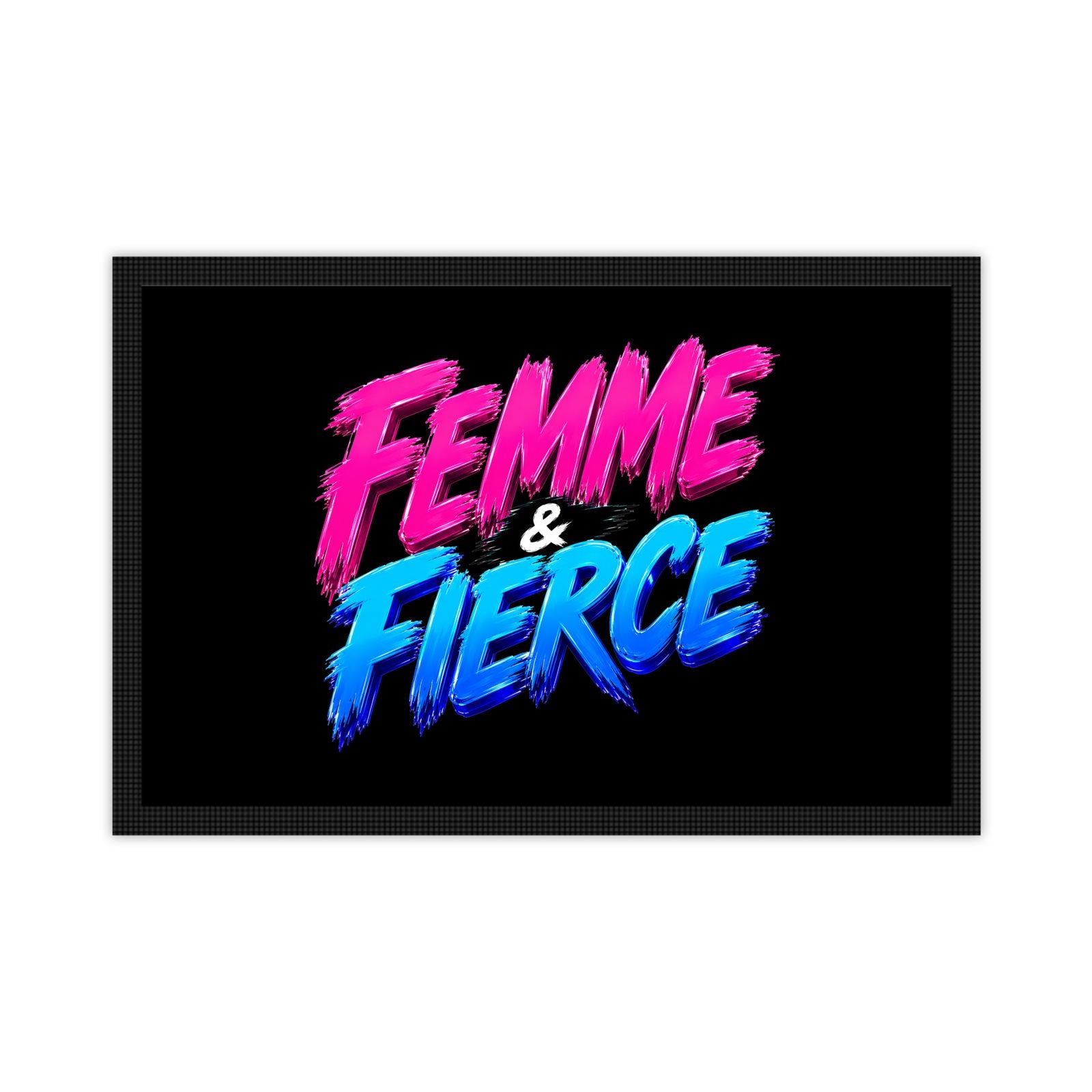 80s Anarchy: Femme & Fierce | Door Mats