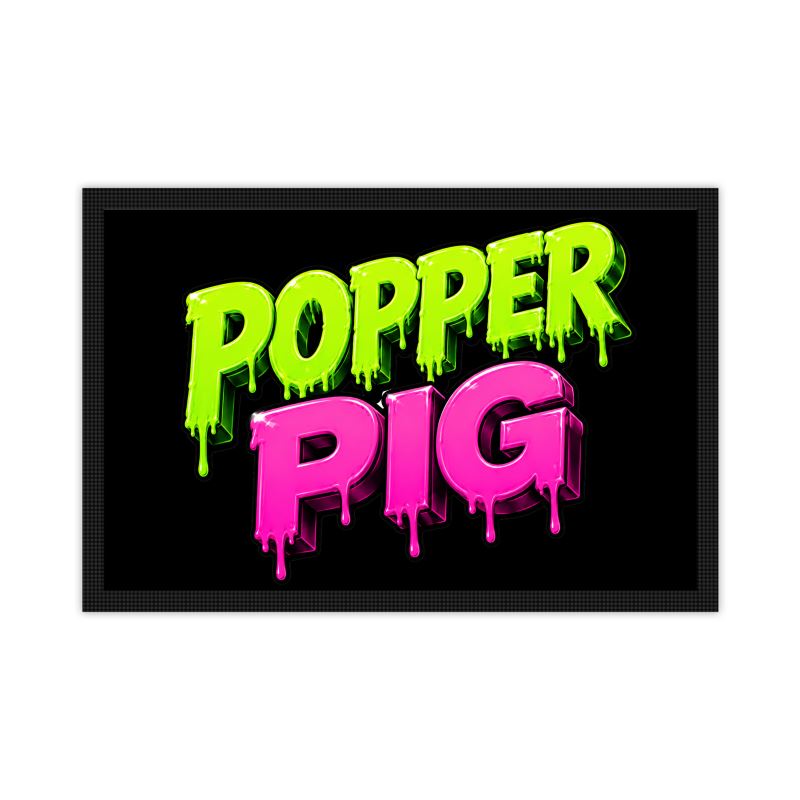 80s Anarchy: Popper Pig | Door Mats