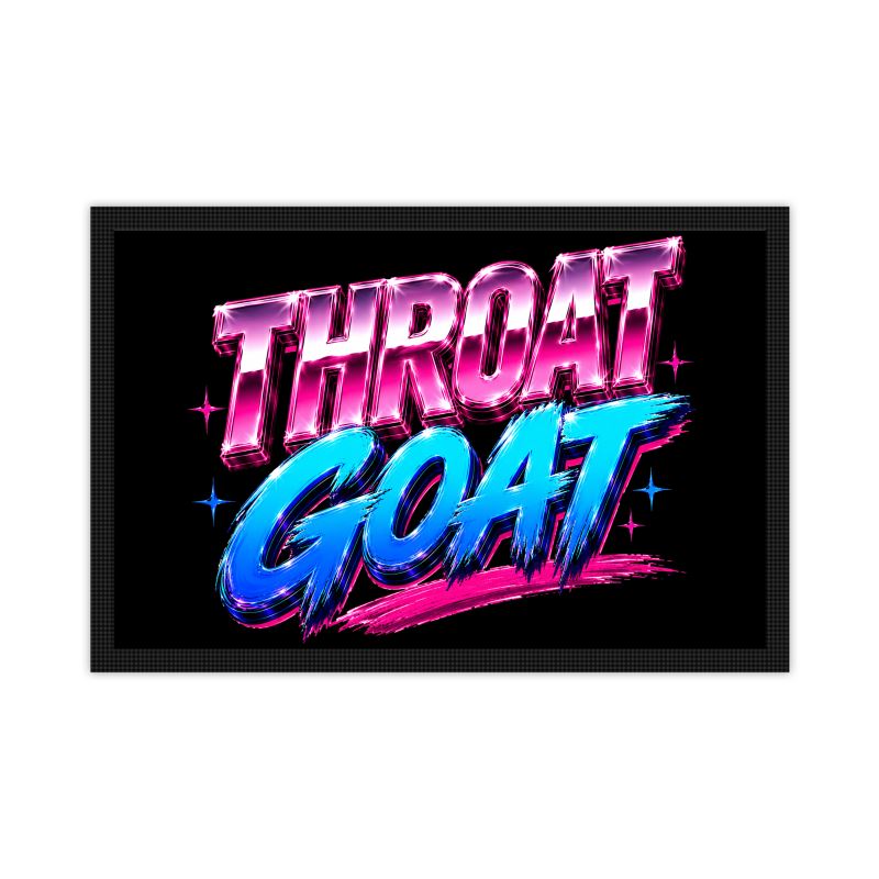 80s Anarchy: Throat Goat | Door Mats