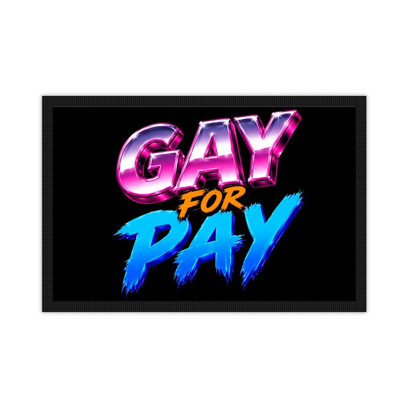 80s Anarchy: Gay for Pay | Door Mats